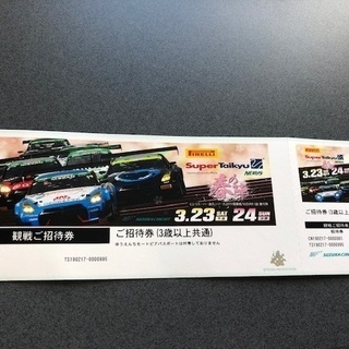 suzuka　鈴鹿サーキット　スーパー耐久第一開幕戦　3月23日...