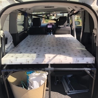 自作車内ベッド 70系ノア