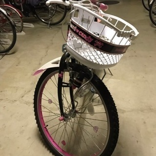 【直接受渡希望】ジュニア自転車　ハードキャンディ　24インチ 直接受渡希望】ジュニア自転車 ハードキャンディ 24インチ 直接