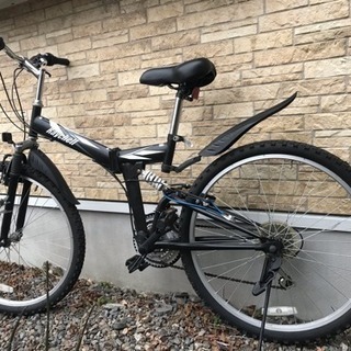 商談中】折りたたみ マウンテンバイク 26インチ
