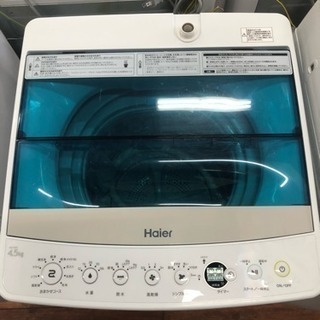 洗濯機 Haier 4.5kg 2018年製 美品！