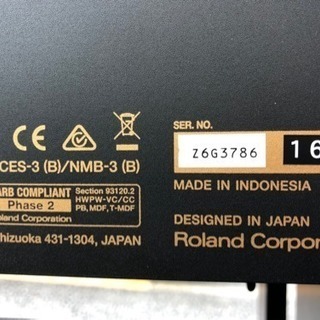 ♫ 中古電子ピアノ ローランド HP-603 CRS 2018年製 ♫