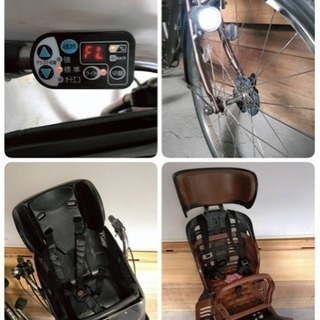 95 ブリヂストン アンジェリーノアシスタ 8.9Ah 三人乗り 電動自転車