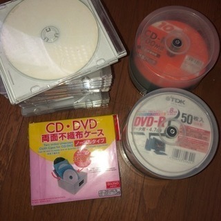 CD-R、DVD-R、ケース