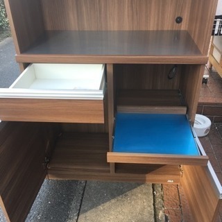 未使用品 フナモコ リアルウォールナット  3面レンジボード 日本製