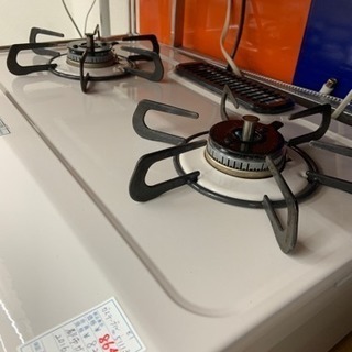 2口ガステーブル 都市ガス 2016年製 パロマ IC-N36H-L