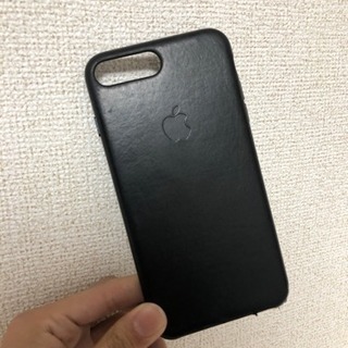 【格安】 iPhone 純正 レザー ケース 8 plus 7p...