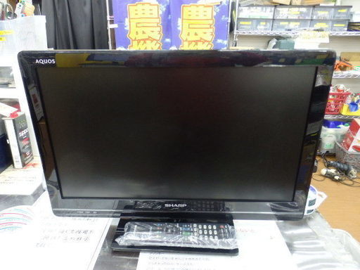 シャープ　液晶テレビ　ＬＣ-22Ｋ5　2011年製　22インチ　外付ＨＤＤ対応　中古商品