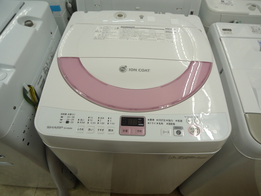 ,【引取限定】シャープ　洗濯機　ES-GE60N　6.0kg　【ハンズクラフト八幡西店