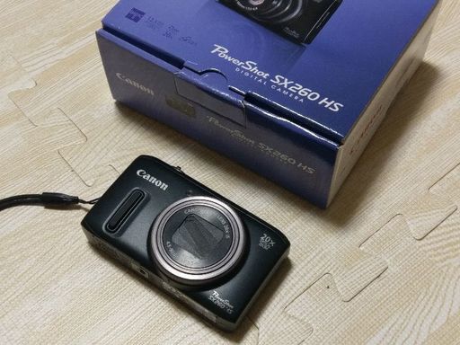 (決定しました) 3/14まで5000円 デジカメ Canon PowerShot SX260 HS おまけつき