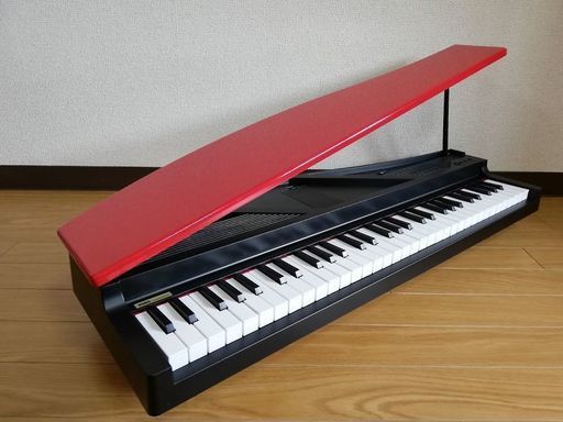 ■美品■KORG MICROPIANO マイクロピアノ ミニ鍵盤61鍵 レッド