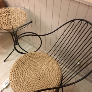 鉄製椅子
