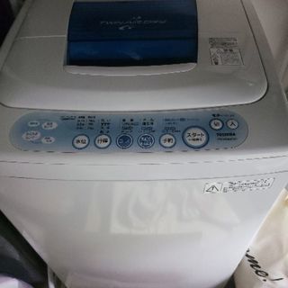 TOSHIBA 5.0kg ふたロック付き 全自動洗濯機 ピュア...