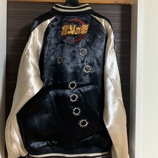 新品絡繰魂-粋-×北斗の拳コラボ】和柄 リバーシブル スカジャン ケンシロウ