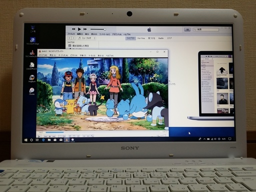 【けっこうきれい】Windows10 SSD搭載 VAIOノートパソコン USBマウスプレゼント中 (14型 デュアルコア Office2016)