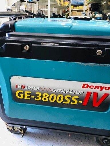 値下げいたしました】デンヨー インバーター発電機 GE-3800SS-IV