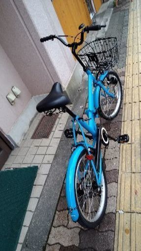折り畳み自転車 カゴ付き 20インチ 変速無し 通勤通学 買い物 ARCHNESS 