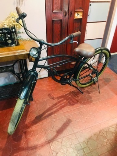 アンティーク 個性的 自転車 ビーチクルーザー