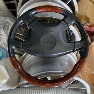 値下げ！Y33シーマ ウッドコンビハンドル