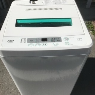洗濯機 アクア 5㎏洗い 1人暮らし 単身用 AQW-S502 ...