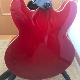 epiphone dot チェリー セミアコ