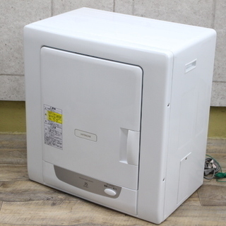 R460)日立 乾燥容量3.5kg これっきりボタン 衣類乾燥機 DE-N35FY 2015