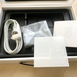 MacBook Pro空き箱+新品未使用ケーブル+Appleシー...
