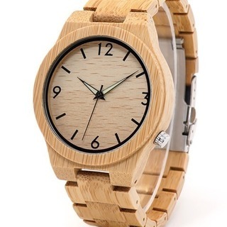 新品 木製腕時計 メンズ ウッドベルト 8500円相当