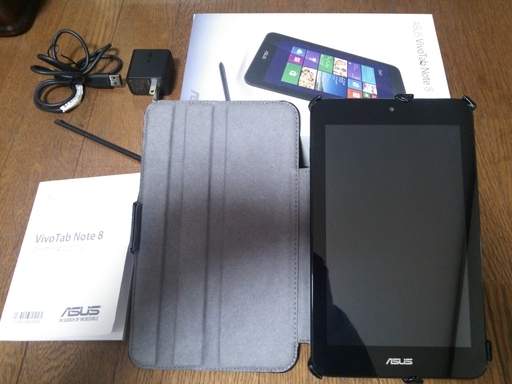 美品・8インチWindowsタブレット“ASUS VivoTab Note8” ケース付