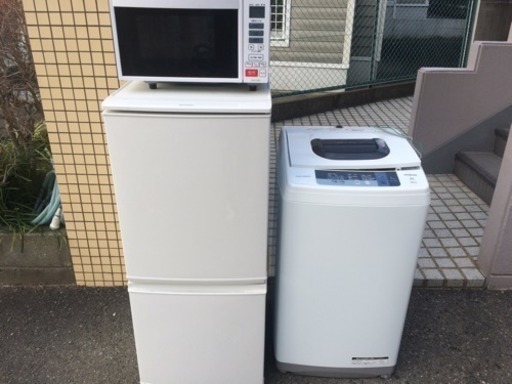 福岡市内配達無料 冷蔵庫  洗濯機 レンジセット