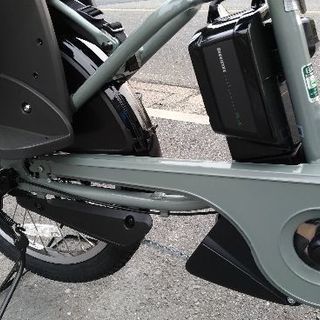 激安！！ブリヂストン子供乗せ電動自転車 ビッケポーラーe  ソフトカーキ　BR0C49