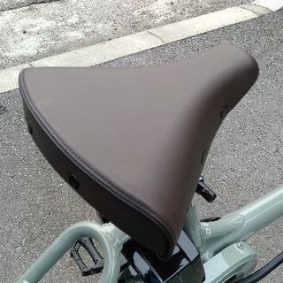 激安！！ブリヂストン子供乗せ電動自転車 ビッケポーラーe  ソフトカーキ　BR0C49