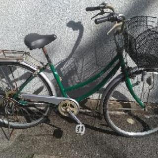 (商談中)自転車 変速付き 26インチ