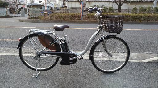 激安!!ヤマハ電動自転車 パス ウィズ 26インチ ピュアシルバー 激安!!ヤマハ電動自転車 パス ウィズ 26インチ ピュアシルバー