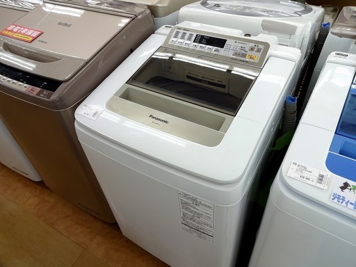 【取りに来れる方限定】Panasonicの8.0kg全自動洗濯機売ります！