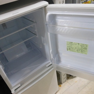 ◇シャープ ノンフロン冷凍冷蔵庫 ＳＪ-Ｄ14Ｂ-Ｗ 137Ｌ 2015年◇期間 ...