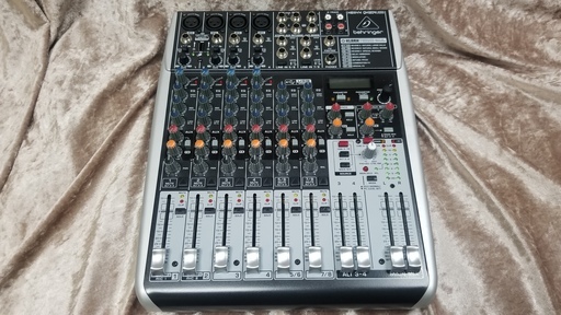 USB \u0026 FX搭載アナログミキサーBEHRINGER QX1204USB