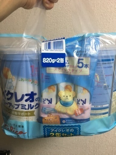 アイクレオのフォローアップミルク(820g*5缶)