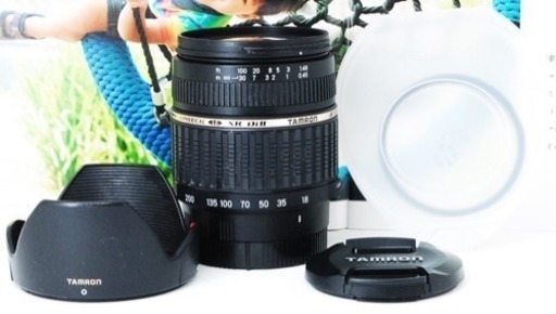 ★ラクチン高倍率ズーム★美品★タムロン 18-200mm DiII ソニー A用 ゆうパック代引き発送！送料、代引き手数料無料！