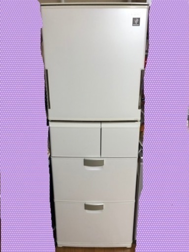 プラズマクラスター冷蔵庫 両開き 380リットル
