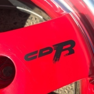 CDR 赤 レッド 185/60r14 K-26 14X6J ET42 4x100 美品 管理番号31305