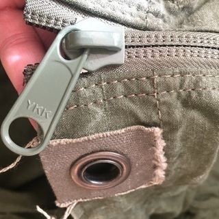 パップテント ファスナー加工済み