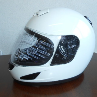 未使用のバイクのヘルメット　サイズM　