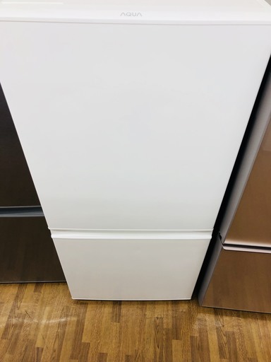 【安心の1年保証】AQUA　2ドア冷蔵庫　2017年製　157L