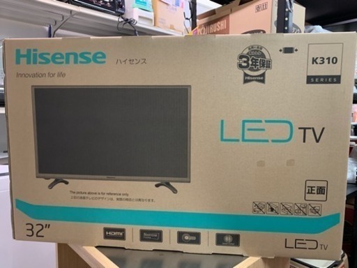 新品 ３２インチテレビ ハイセンス ＨＪ３２Ｋ３１２０