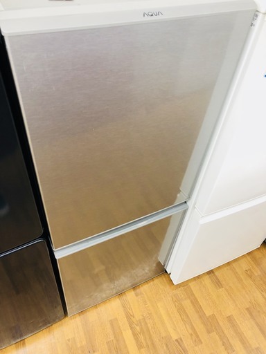 【安心の1年保証付】AQUA　2ドア冷蔵庫　2018年製　126L