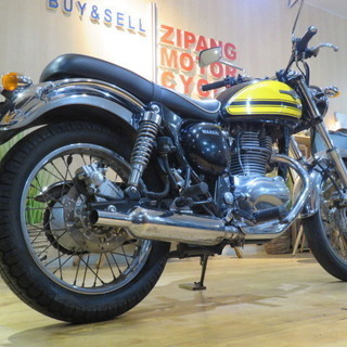 カワサキ エストレヤ RS タイガーカラー クラシックデザイン 250ｃｃ 2001年車 機関良好♪