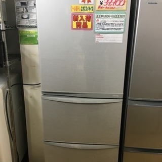 2013年製 TOSHIBA 東芝 375L冷蔵庫 GR-E38N