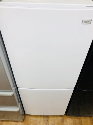 【安心の1年保証付】Haier 2ドア冷蔵庫　2017年製　148L　未使用品（アウトレット品）