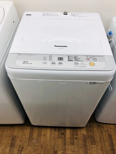 【安心の6ヶ月保証付】Panasonic 全自動洗濯機　2016年製　5.0kg
